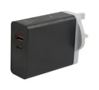 USB PD/QC Mains Charger, 1x USB A, 1x USB C, 42W - MC011362