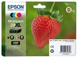 29XL High Capacity Original Ink Cartridge, 4 Colour Multipack -  C13T29964010