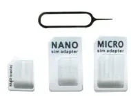 Mobile Phone Micro and Nano SIM Card Adaptors - PH-SIMADT