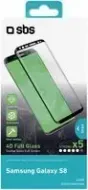 Tempered Glass Screen Protector for Samsung Galaxy S8 - Black Edge - TESCREEN4DSAS8K