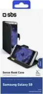 Sense Book Case for Samsung Galaxy S8 - Black - TEBOOKSENSESAS8K