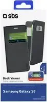 Book Viewer Case for Samsung Galaxy S8 - Black - TEBOOKVIEWSAS8K