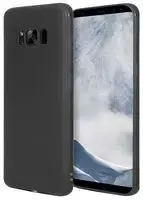Samsung Galaxy S8 Plus Matt Black Silicone Gel Case -  MA-UNB-017