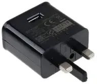 Samsung Fast Mains Charger, Black - EP-TA200UBE