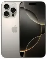 iPhone 16 Pro 128GB, Natural Titanium -  MYNG3QN/A